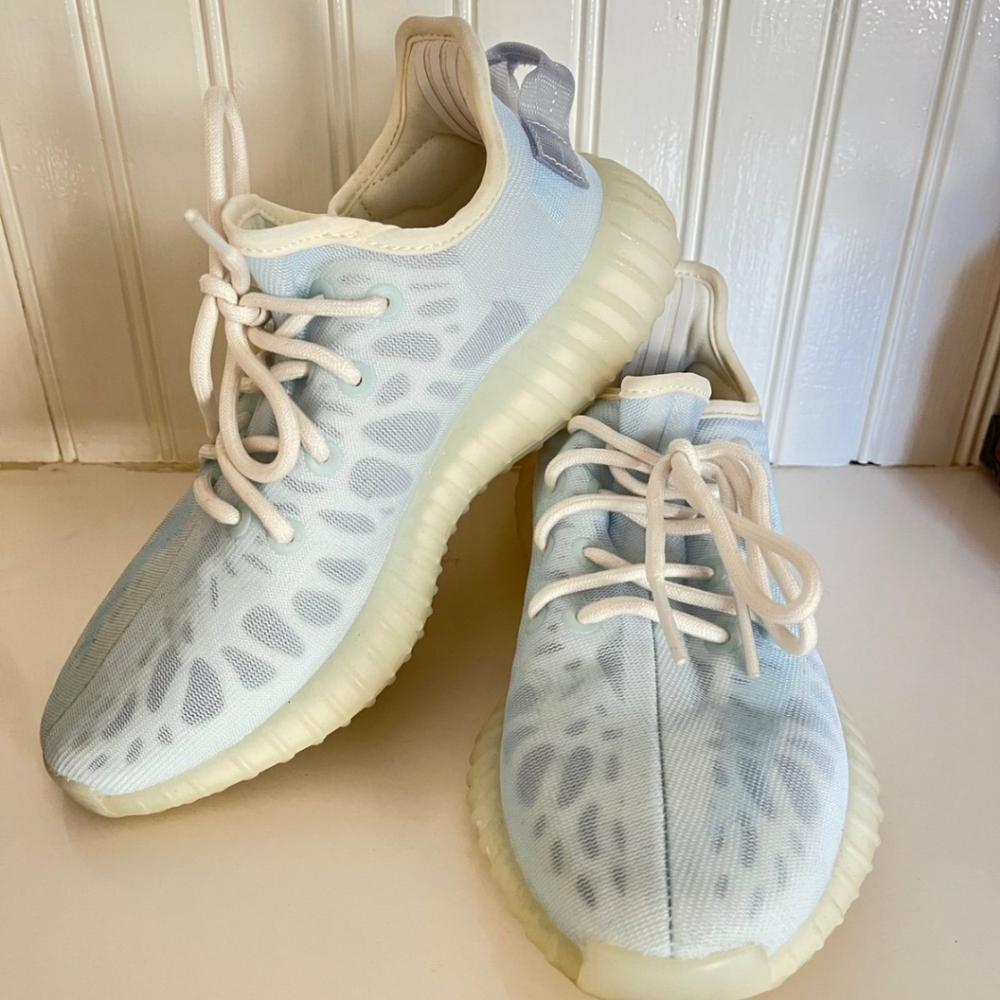 Adidas Yeezy Boost 350 V2 Mono Ice Size Mens 8/Womens 10